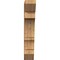 Ekena Millwork Balboa Slat Smooth Bracket, Western Red Cedar, 5 1/2"W x 24"D x 32"H BKT06X24X32BOA06SWR - alternate 4